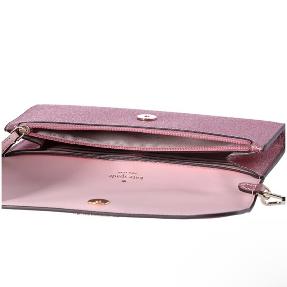 Kate Spade Pink Glitter Clutch - Picture 2 of 9